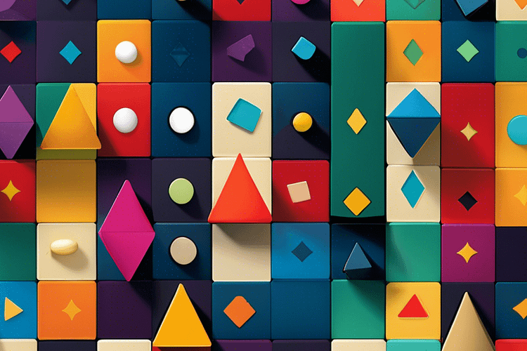 abstract board game